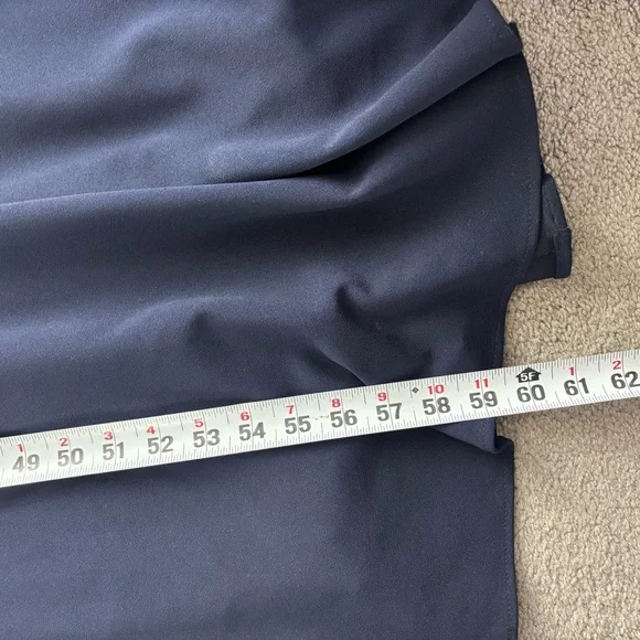 Betsy Adam Women’s 6 Madeline long maxi scuba crepe off the shoulder drop dress - Picture 5 of 11